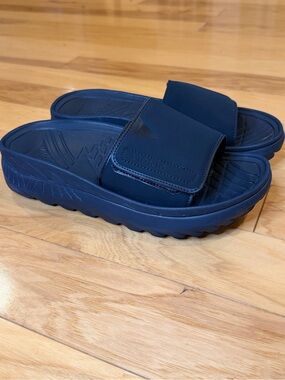 Vionic Rejuvenate Black Recovery Slide Sandals Sz 10 / Men 8.5
